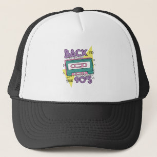 Gorra De Camionero Casete clásico de nostalgia de los años 90