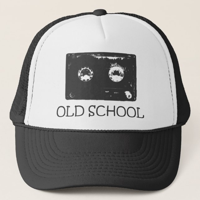Gorra De Camionero ¡Casete de la escuela vieja! (Anverso)