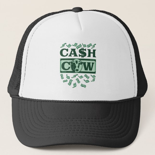 Gorra De Camionero Cash Cow (Anverso)