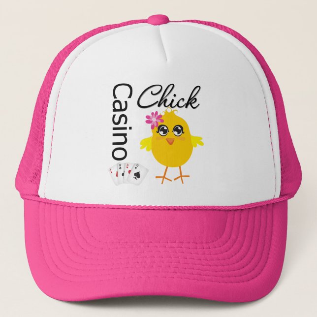 Gorra De Camionero Casino Chick (Anverso)