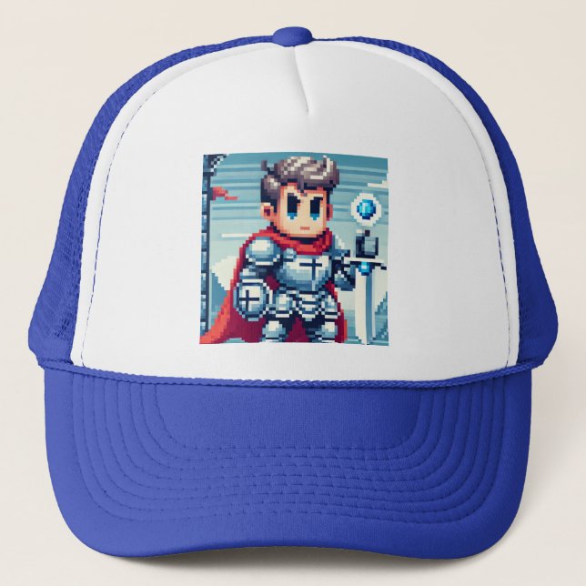 Gorra De Camionero Casquette Pixel Knight  (Anverso)