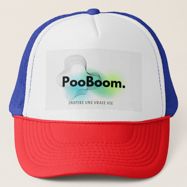 Gorra De Camionero CASQUETTE PooBoom (Anverso)