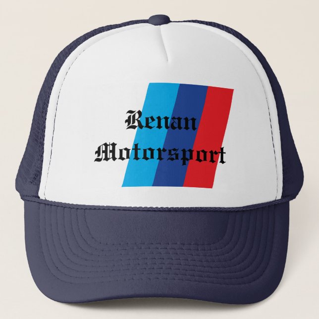 Gorra De Camionero Casquette Renan Motorsport (Anverso)