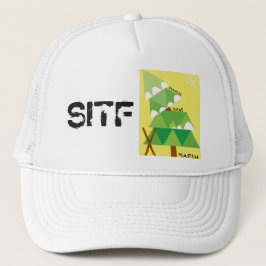 GORRA DE CAMIONERO CASQUETTE SENDS IN THE FIR
