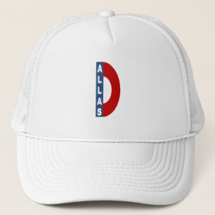 Gorra De Camionero Casquette Trucker blanche DESIGN DALLAS