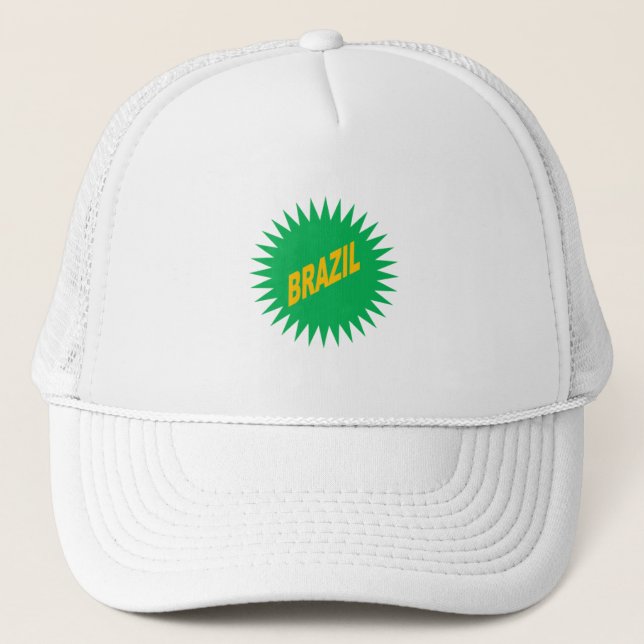 Gorra De Camionero Casquette Trucker blanche  SOLEIL  BRAZIL (Anverso)