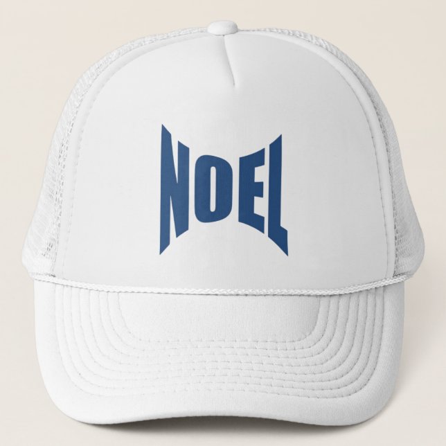 Gorra De Camionero Casquette trucker  blanches   NOEL (Anverso)
