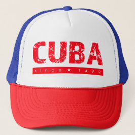 Gorra De Camionero Casquette Trucker Cuba