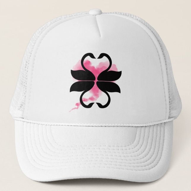 Gorra De Camionero casquette trucker Cygnes (Anverso)