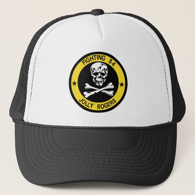 Gorra De Camionero Casquillo alegre de VF-84 Rogers (Anverso)