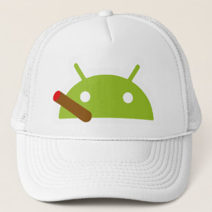 Gorra De Camionero Casquillo androide del cigarro