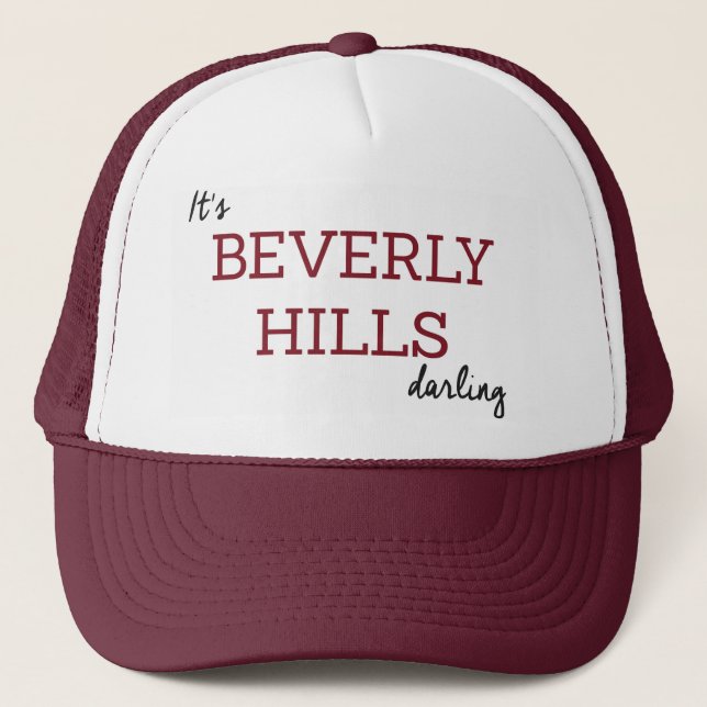 Gorra De Camionero Casquillo Beverly Hills (Anverso)