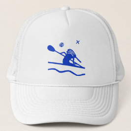 Gorra De Camionero Casquillo caprichoso del kajak de Kokopelli