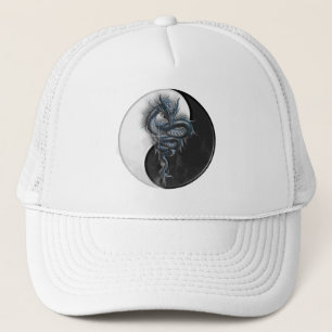 Gorra De Camionero Casquillo chino del dragón de Yin Yang