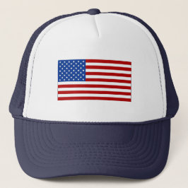 Gorra De Camionero Casquillo con imagen de la bandera americana