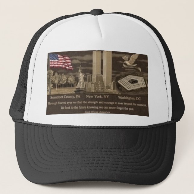 Gorra De Camionero casquillo de 911 monumentos (Anverso)