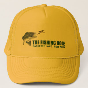 Gorra De Camionero Casquillo de agujero de la pesca