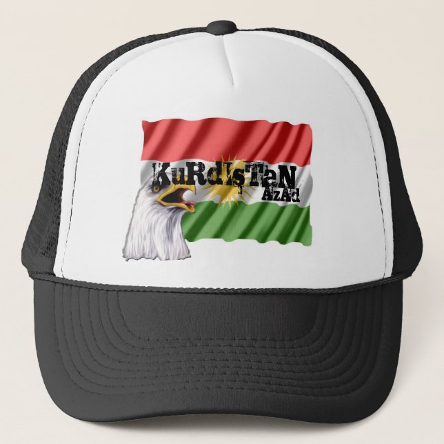Gorra De Camionero Casquillo de AzAd del KuRdIsTaN (Anverso)