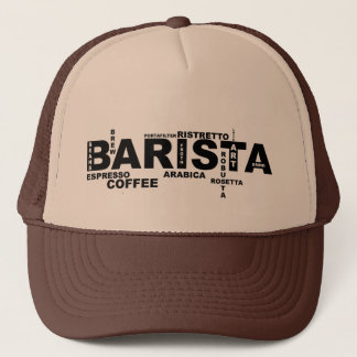 Gorra De Camionero Casquillo de Barista - diseños de Barista