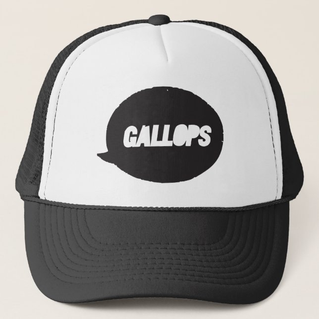 GORRA DE CAMIONERO CASQUILLO DE BURBUJA DEL DISCURSO (Anverso)