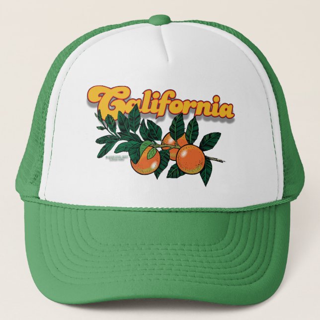 Gorra De Camionero Casquillo de Califoranges (Anverso)