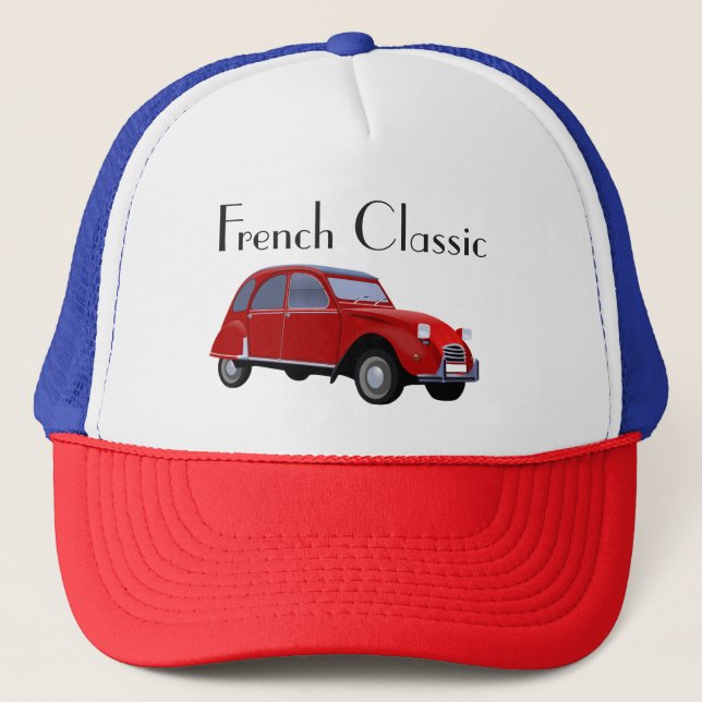 Gorra De Camionero Casquillo de Citroen 2CV (Anverso)