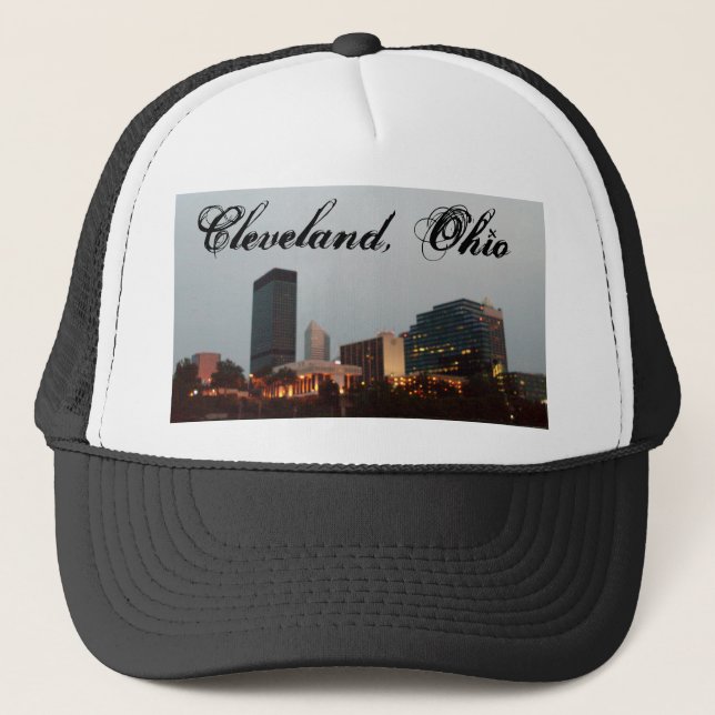 Gorra De Camionero Casquillo de CLEVELAND, OHIO (Anverso)