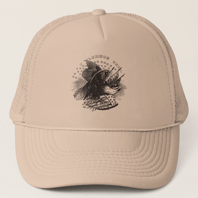 Gorra De Camionero Casquillo de E Pluribus Unum (Anverso)