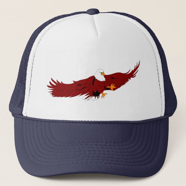 Gorra De Camionero Casquillo de Eagle calvo (Anverso)