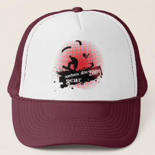 Gorra De Camionero Casquillo de encargo del engranaje de la cometa