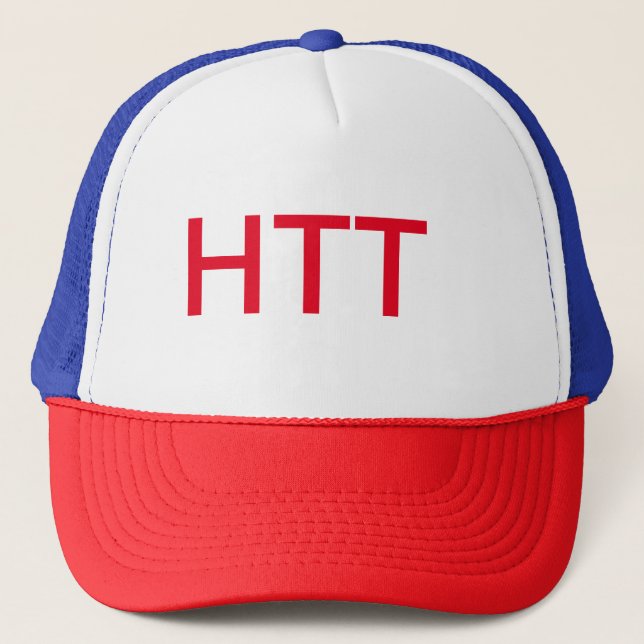 Gorra De Camionero Casquillo de HTT (Anverso)