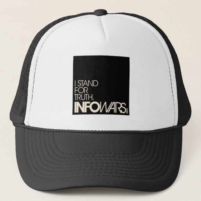Gorra De Camionero Casquillo de Infowars (Anverso)