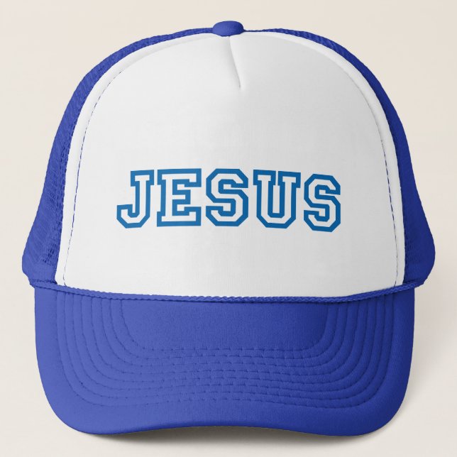 Gorra De Camionero Casquillo de JESÚS (Anverso)