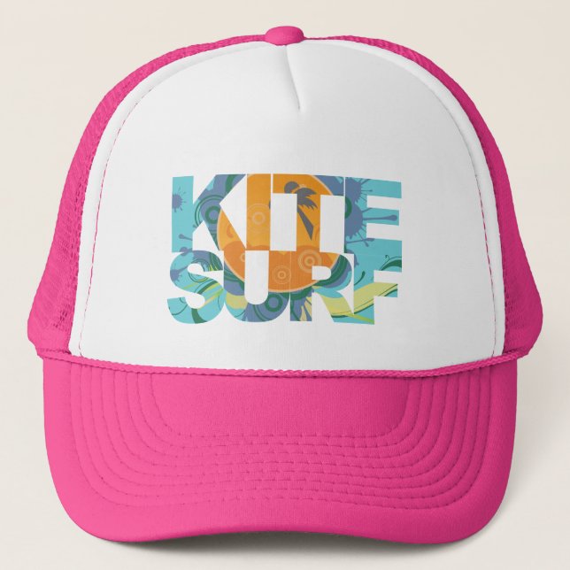Gorra De Camionero Casquillo de Kitesurf (Anverso)