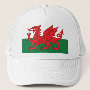 Gorra De Camionero Casquillo de la bandera Galés
