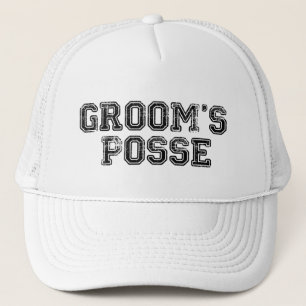 Gorra De Camionero Casquillo de la bola de la pandilla del novio