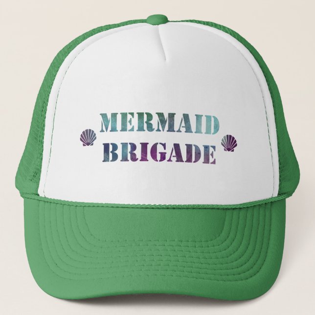 Gorra De Camionero Casquillo de la brigada de la sirena (Anverso)