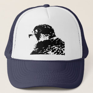 Gorra De Camionero Casquillo de la cetrería del peregrino
