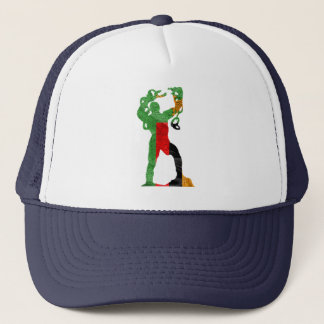 Gorra De Camionero Casquillo de la estatua de la libertad de Zambia
