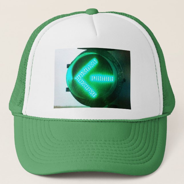 Gorra De Camionero Casquillo de la flecha de la curva de la izquierda (Anverso)