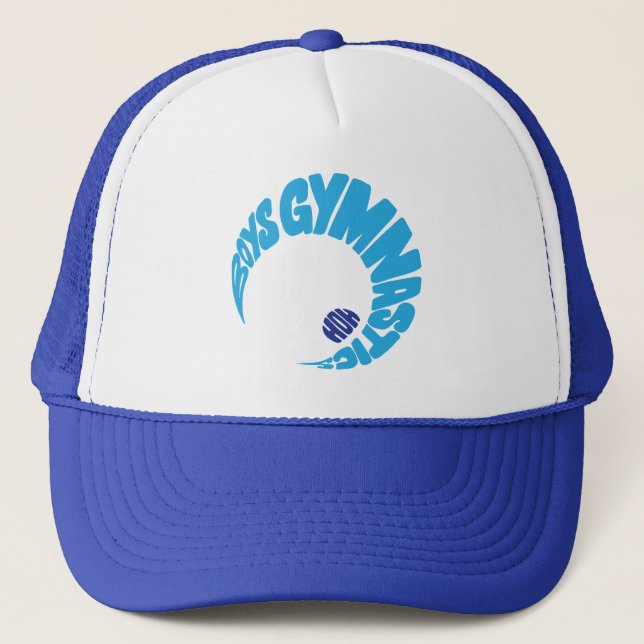 Gorra De Camionero Casquillo de la gimnasia de los muchachos (Anverso)
