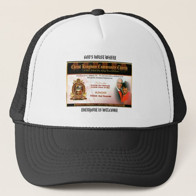 Gorra De Camionero Casquillo de la iglesia (Anverso)