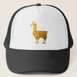 Gorra De Camionero Casquillo de la llama del oro