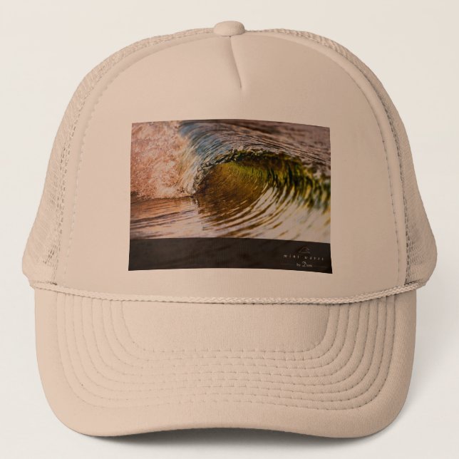 Gorra De Camionero Casquillo de la onda del eje de mina mini (Anverso)