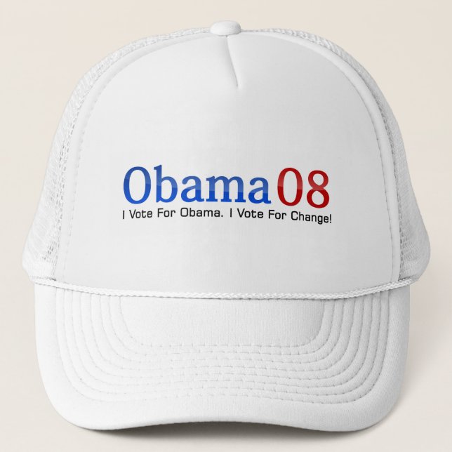 Gorra De Camionero Casquillo de la ropa de Barack Obama (Anverso)