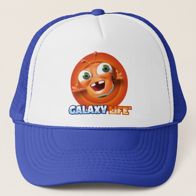 Gorra De Camionero Casquillo de la vida de la galaxia (Anverso)