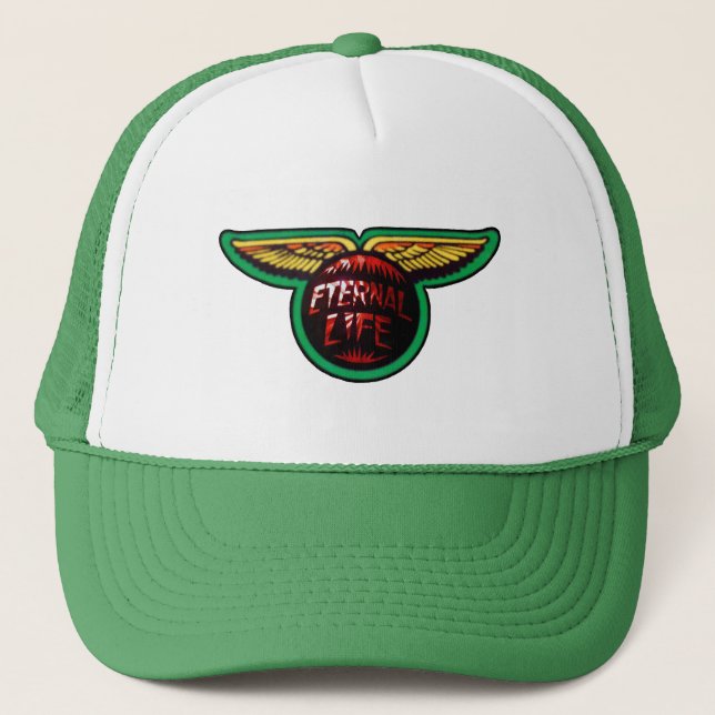 Gorra De Camionero Casquillo de la vida eterna (Anverso)