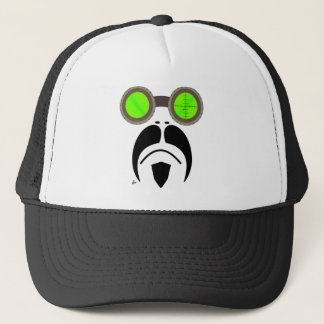 Gorra De Camionero casquillo de las gafas de la soldadura del bigote