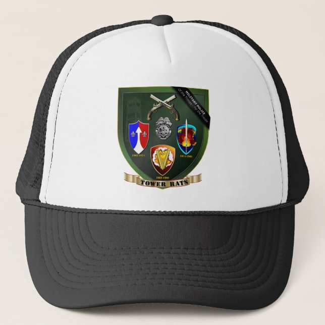 Gorra De Camionero Casquillo de las ratas de la torre (Anverso)
