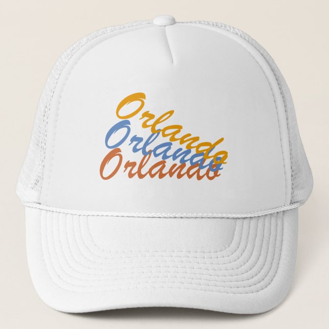 Gorra De Camionero Casquillo de las vacaciones de Orlando (Anverso)